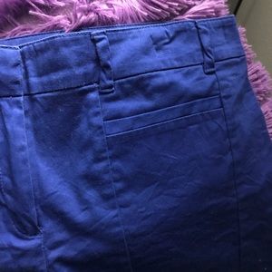 ROYAL BLUE NEW YORK&CO SHORTS SIZE 14